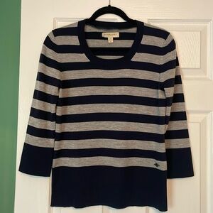Burberry merino wool lightweight sweater size medium